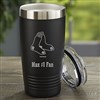 20 oz. Black Tumbler