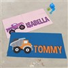 Truck Beach Towel (each sold separately)