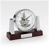 Bulova Largo Skeleton Milestone Clock 