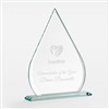 Pmall thumb Personalized Logo Glass Tear Drop Award - Small  - 47049