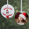 2 Sided Glossy Ornament