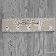 Personalized Key Racks - Welcome - 10575