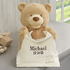 Personalized Gund Bear - Peek-A-Boo - 11152