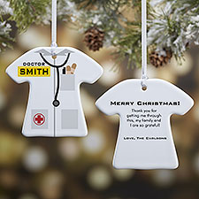 Personalized Christmas Ornaments - Medical Doctor - 12377