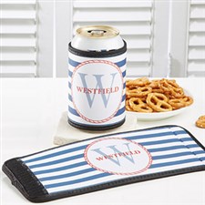 Personalized Can  Bottle Wraps - Anchors Aweigh - 13052