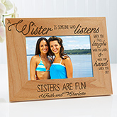 Personalized Sister Picture Frames - Special Sister - 13382