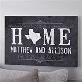 Personalized Canvas Prints - State of Love - 14131