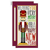 Nutcracker Personalized Christmas Postcards - 14716