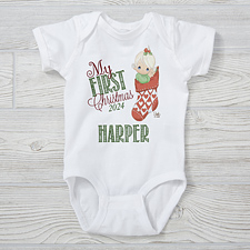 Personalized Precious Moments Christmas Baby Apparel - 15318