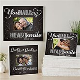 Personalized Photo Frame - You Make My Heart Smile - 15323