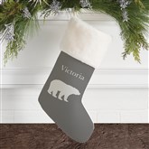 Ivory Fur Stocking