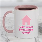 11 oz. Pink Mug