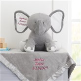 Grey Blanket  Elephant Set