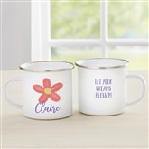 12 oz. Flower Camp Mug