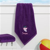 35x60 Purple Towel