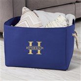 Blue Storage Tote