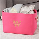 Pink Storage Tote