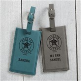 Teal Bag Tag