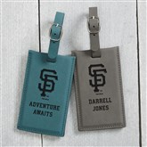 Teal Bag Tag