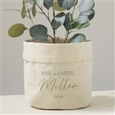 7x7 Canvas Planter Bag