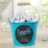 Mini Turquoise Bucket