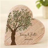 Romantic Large Wood Heart