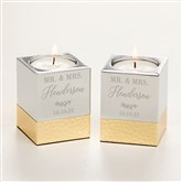 2pc Candle Holder Set