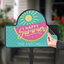 Personalized Summer Garden Stake  Sign - Simply Summer - 16757