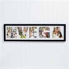 Personalized Wedding Photo Collage Frame - Mr.  Mrs. - 16766
