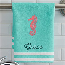 Personalized Nautical Hand Towels - 17532