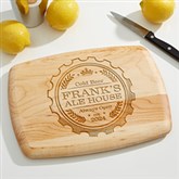 Personalized Bar Cutting Board - Premium Brew - 17597