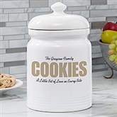 Personalized Cookie Jar - COOKIES - 17599