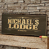 Wood Signs for Him - Personalized Basswood Planks - 18244