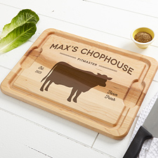 Personalized Maple Cutting Boards - Farmhouse Kitchen - 18598