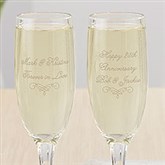 Personalized Champagne Flute - Write Your Own Text - 18756