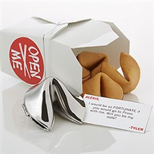 Personalized Fortune Cookie - Will You Be My Date - 18801