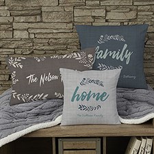 Personalized Throw Pillows - Cozy Home - 19313