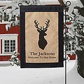 Winter Themed Personalized Garden Flags - 19521