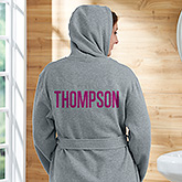 Personalized Sweatshirt Robe - Add Any Name - 19772