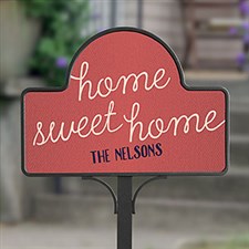 Front Door Greetings Personalized Magnetic Garden Sign - 20005