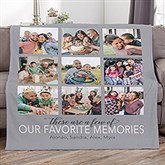 Personalized Photo Blanket - My Favorite Things - 20264