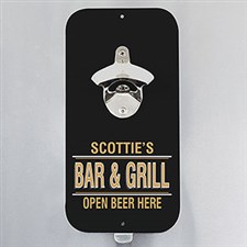 Personalized Magnetic Bottle Opener - Open Beer Here - 20495