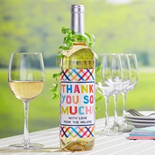 Personalized Wine Bottle Labels For Host/Hostess Gift - 20934