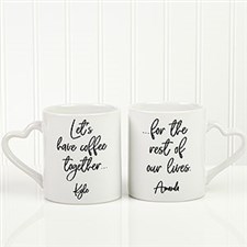 Lets Have Coffee For The Rest Of Our Lives Coffee Mugs - 21492