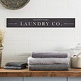 Personalized Laundry Room Sign - 21540