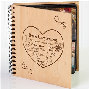 Our Life Together Personalized Romantic Photo Album - 11331