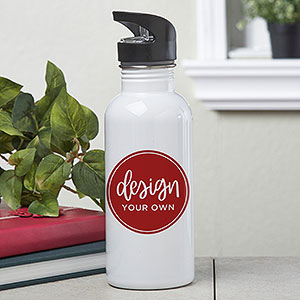 Design Your Own Personalized 20 oz. Water Bottle - 12994