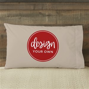 Design Your Own Personalized 20quot; x 31quot; Pillowcase- Tan - 13288-T