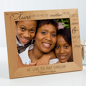 Special Aunt Personalized Photo Frame - 8 x 10 - 13353-L