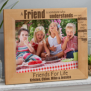 Forever Friends Personalized Picture Frame - 8 x 10 - 13355-L